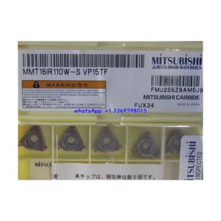 Original Mitsubishi MMT16IR110W-S VP15TF Carbide Insert - Diamond 86° | Steel, Stainless Steel (10 PCS)