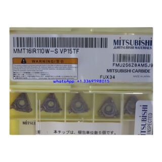 Original Mitsubishi MMT16IR110W-S VP15TF Carbide Insert - Diamond 86° | Steel, Stainless Steel (10 PCS)