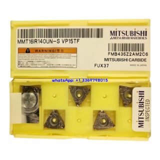 Original Mitsubishi MMT16IR140UN-S VP15TF Carbide Insert - Diamond 86° | Steel, Stainless Steel (10 PCS)
