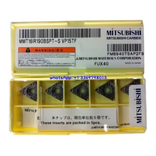 Original Mitsubishi MMT16IR190BSPT-S VP15TF Carbide Insert - Diamond 86° | Steel & More (10 PCS)