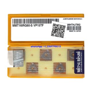 Original Mitsubishi MMT16IRG60-S VP15TF Carbide Insert - Diamond 86° | Steel, Stainless Steel (10 PCS)