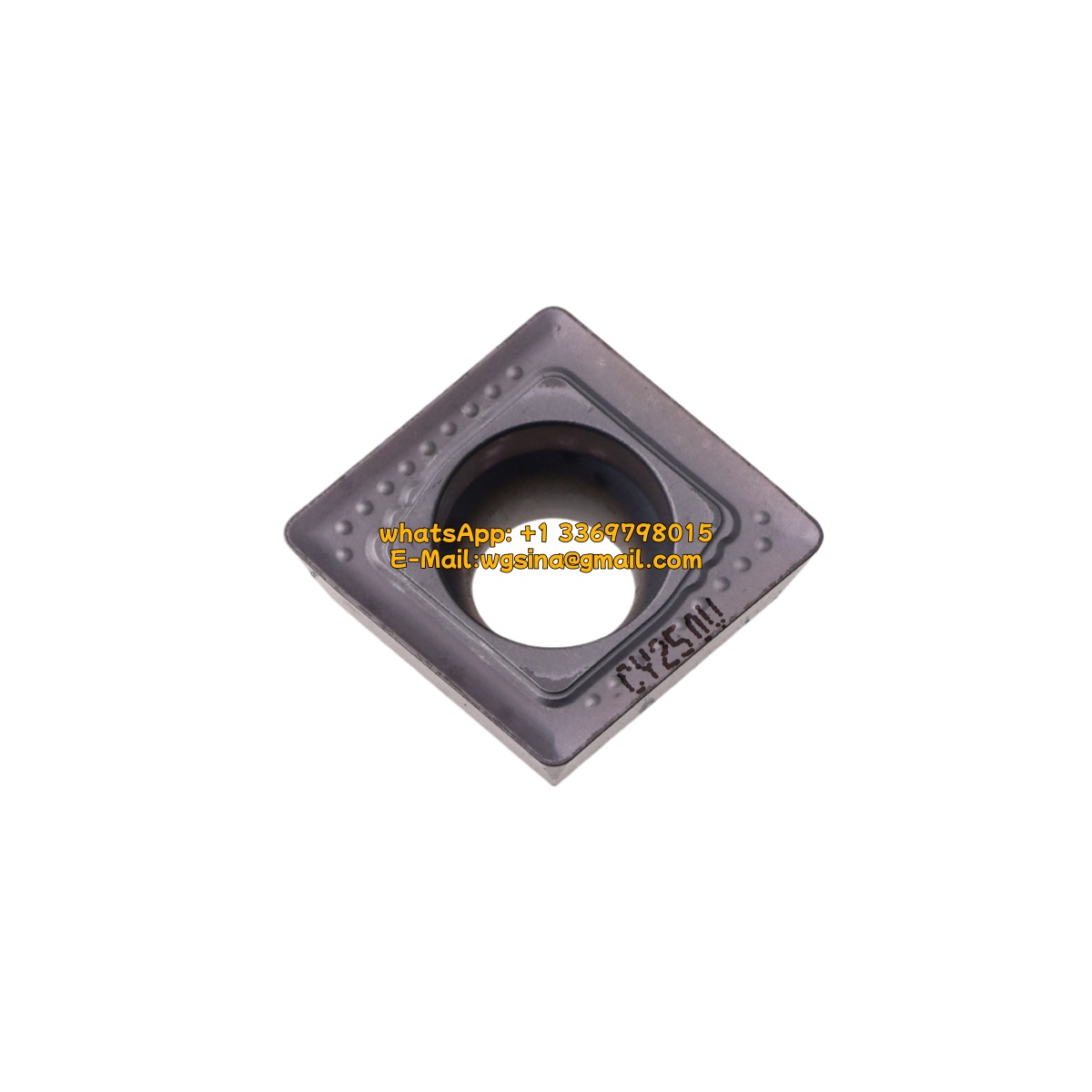 CNC MPMT120508ZEL CY250V Carbide Insert - Diamond 86° (10 PCS)