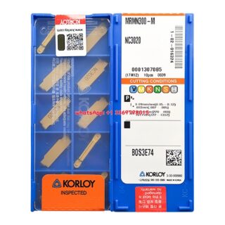 Original Korloy MRMN300-M NC3020 Carbide Turning Insert - Diamond 86° | Cast Iron (10 PCS)