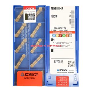 Original Korloy MRMN400-M PC6510 Carbide Turning Insert - Diamond 86° | Steel, Cast Iron (10 PCS)