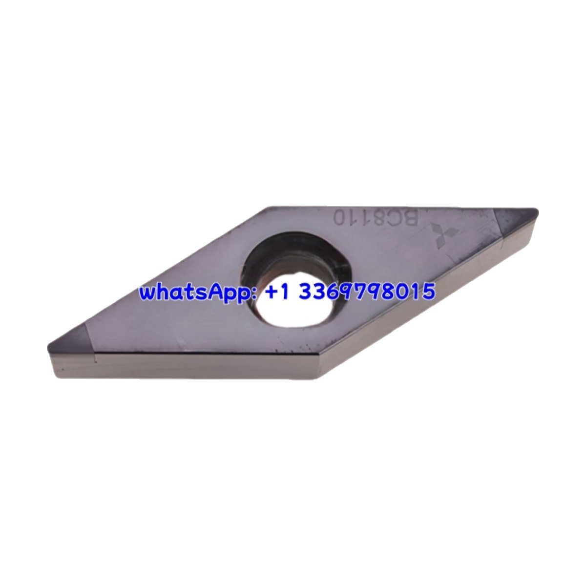 Original Mitsubishi VBGW160404GS2 BC8110 Carbide Insert - Diamond 35° (10 PCS) NP-VBGW160404GS2 NP-VBGW160404GS2 BC8110