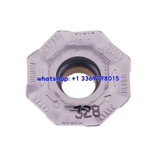 Original Iscar OFMT07T3AER-76 IC328 Carbide Turning Insert - Octagonal | Steel, Cast Iron (10 PCS)