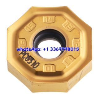 Original Korloy ONMX080608-MF PC6510 Carbide Turning Insert - Octagonal | Hardened Steel (10 PCS)