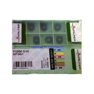 Original Walter P3200-D10 Carbide Turning Insert - Pentagon (10 PCS) WTA61 P3200-D10 WTA61