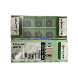 Original Walter P3204-D12 Carbide Turning Insert - Pentagon (10 PCS) WSP46 P3204-D12 WSP46