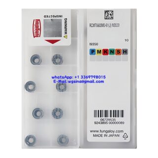 Original Tungaloy RCMT0803MO-61 NS530 Carbide Insert - Round (10 PCS)