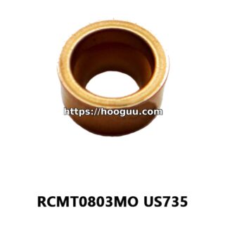 Original Mitsubishi RCMT0803M0 US735 Carbide Milling Insert - Round | Steel (10 PCS) RCMT0803MO RCMT0803MO US735
