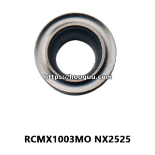 Original Mitsubishi RCMX1003M0 NX2525 Carbide Milling Insert - Round | Steel (10 PCS) RCMX1003MO RCMX1003MO NX2525