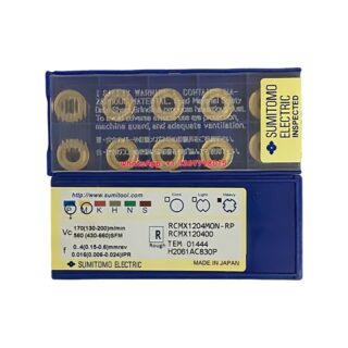 Original Sumitomo RCMX1204MON-RP AC830P Carbide Insert - Round | Steel (10 PCS)