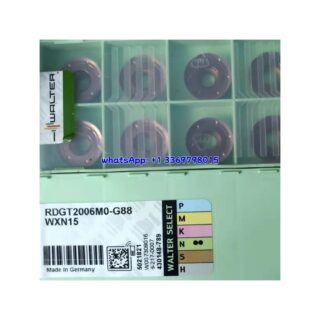 Original Walter RDGT2006M0-G88 Carbide Turning Insert - Round (10 PCS) WXN15 RDGT2006M0-G88 WXN15