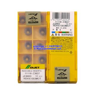 Original DIJET RDHX1003MOT JC8003 Carbide Insert - Round (10 PCS)
