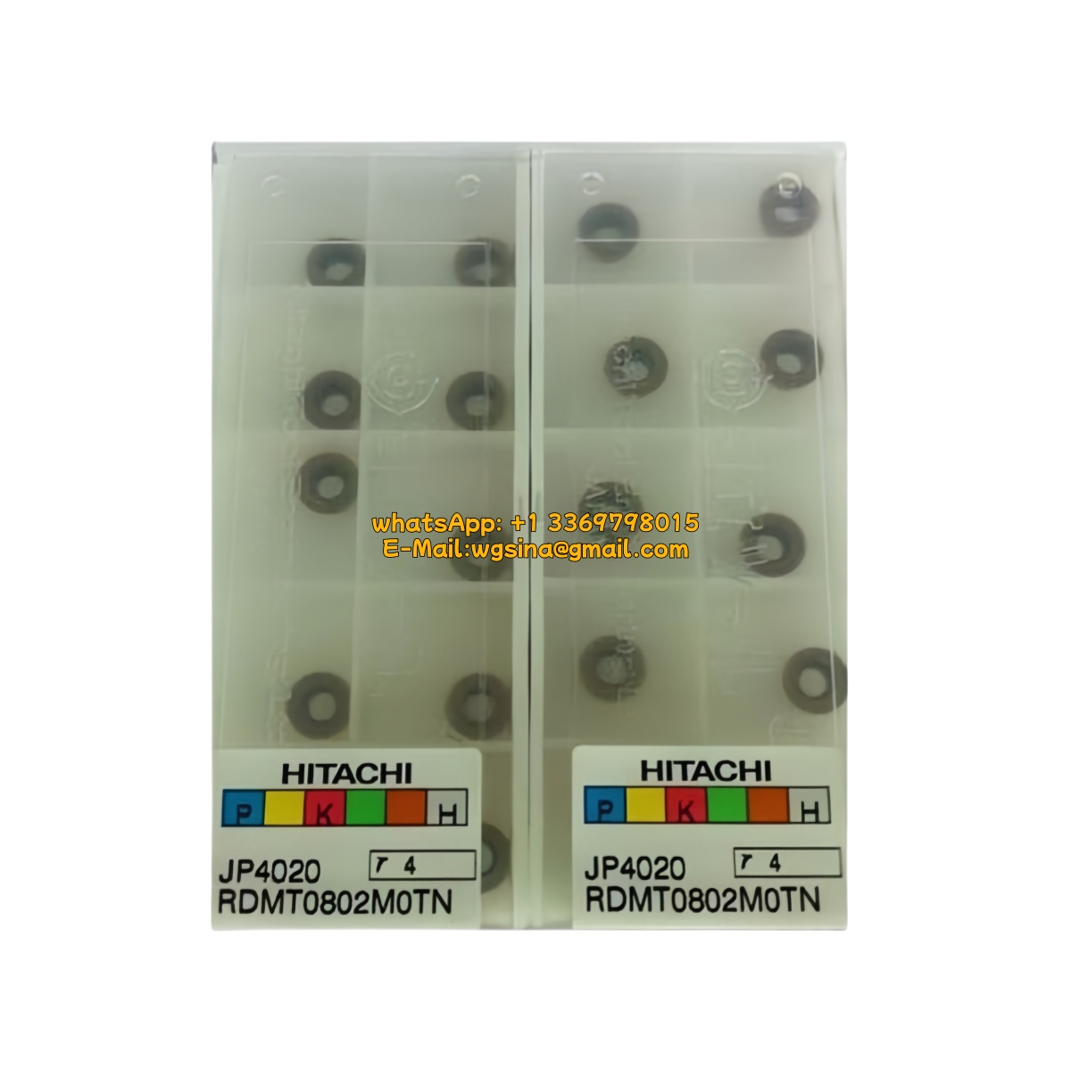 CNC RDMT0802MOTN JP4020 Carbide Insert - Round | Steel, Stainless Steel, Copper (10 PCS)