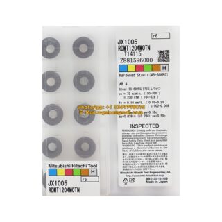Original HITACHI RDMT1204MOTN JX1005 Carbide Insert - Round (10 PCS)