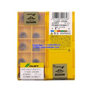 Original DIJET RDMW1004MOT JC8003 Carbide Insert - Round (10 PCS)