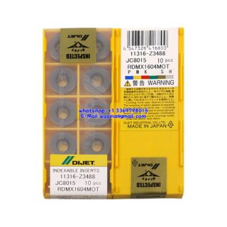 Original DIJET RDMX1604MOT JC8015 Carbide Insert - Round (10 PCS)