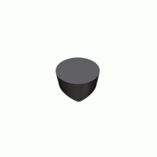 Original TaeguTec 120700 TC430 Carbide Insert (10 PCS) RPGX T6 RPGX 120700 T6 TC430