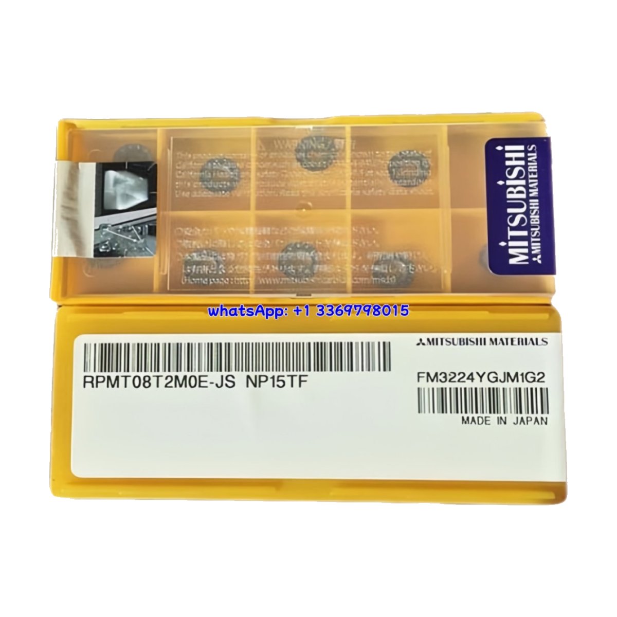 Mitsubishi RPMT08T2MOE-JS Round NP15TF