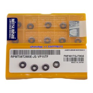 Original Mitsubishi RPMT08T2MOE-JS VP15TF Carbide Insert - Round | Steel & More (10 PCS)