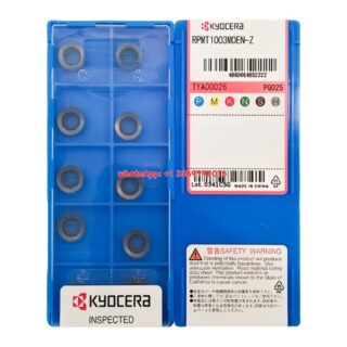 Original Kyocera RPMT1003MOEN-Z PG025 Carbide Insert - Round (10 PCS)