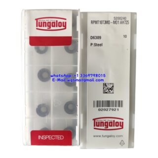 Original Tungaloy RPMT10T10T3M0-M01 AH725 Carbide Insert - Round | Stainless Steel & More (10 PCS)