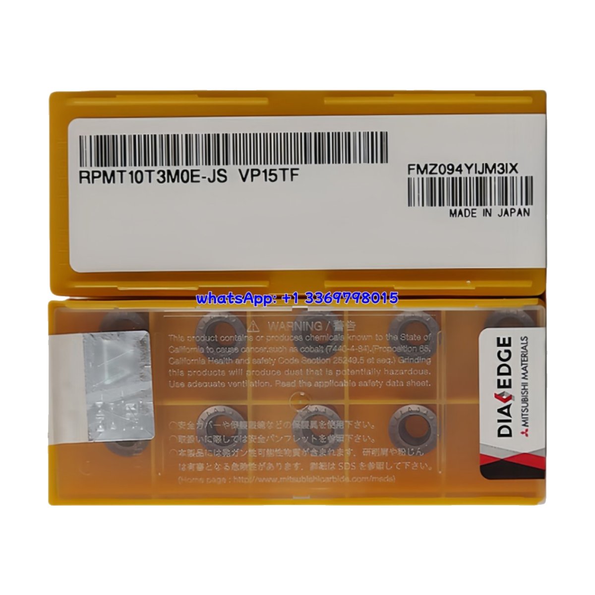 Mitsubishi RPMT10T3MOE-JS VP15TF Round Steel