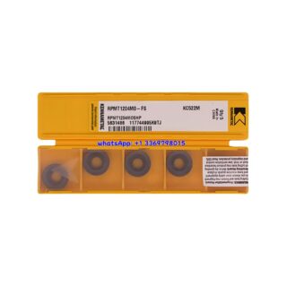 Original Kennametal RPMT1204M0-FS KC522M Carbide Insert - Round (10 PCS)
