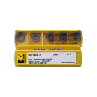 Original Kennametal RPMT1204MO-FS Carbide Insert - Round (10 PCS) RPMT1204MO-FS SPMIC9