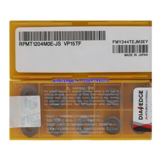 Original Mitsubishi RPMT1204MOE-JS VP15TF Carbide Insert - Round | Steel & More (10 PCS)