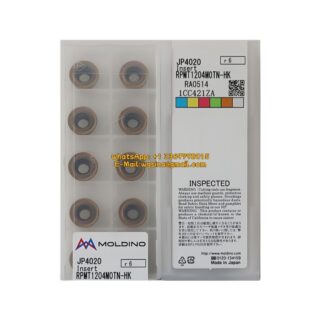 Original HITACHI RPMT1204MOTN-HK JP4020 Carbide Insert - Round (10 PCS)