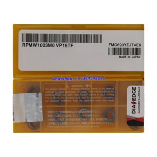 Original Mitsubishi RPMW1003M0 VP15TF Carbide Insert - Round | Steel, Stainless Steel (10 PCS)