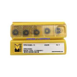 Original Kennametal KC522M KC522M Carbide Insert - Parallelogram 55° (10 PCS) RPMW1003MO-FS KC522M