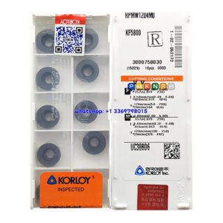 Original Korloy KF5800 KF5800 Carbide Turning Insert - Parallelogram 55° (10 PCS) RPMW1204M0 KF5800