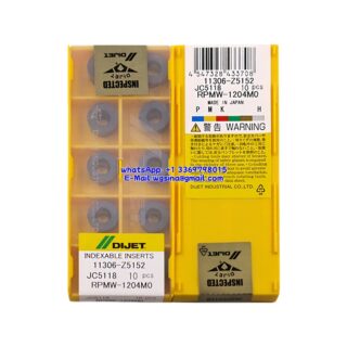 Original DIJET RPMW1204MO JC5118 Carbide Insert - Round (10 PCS)