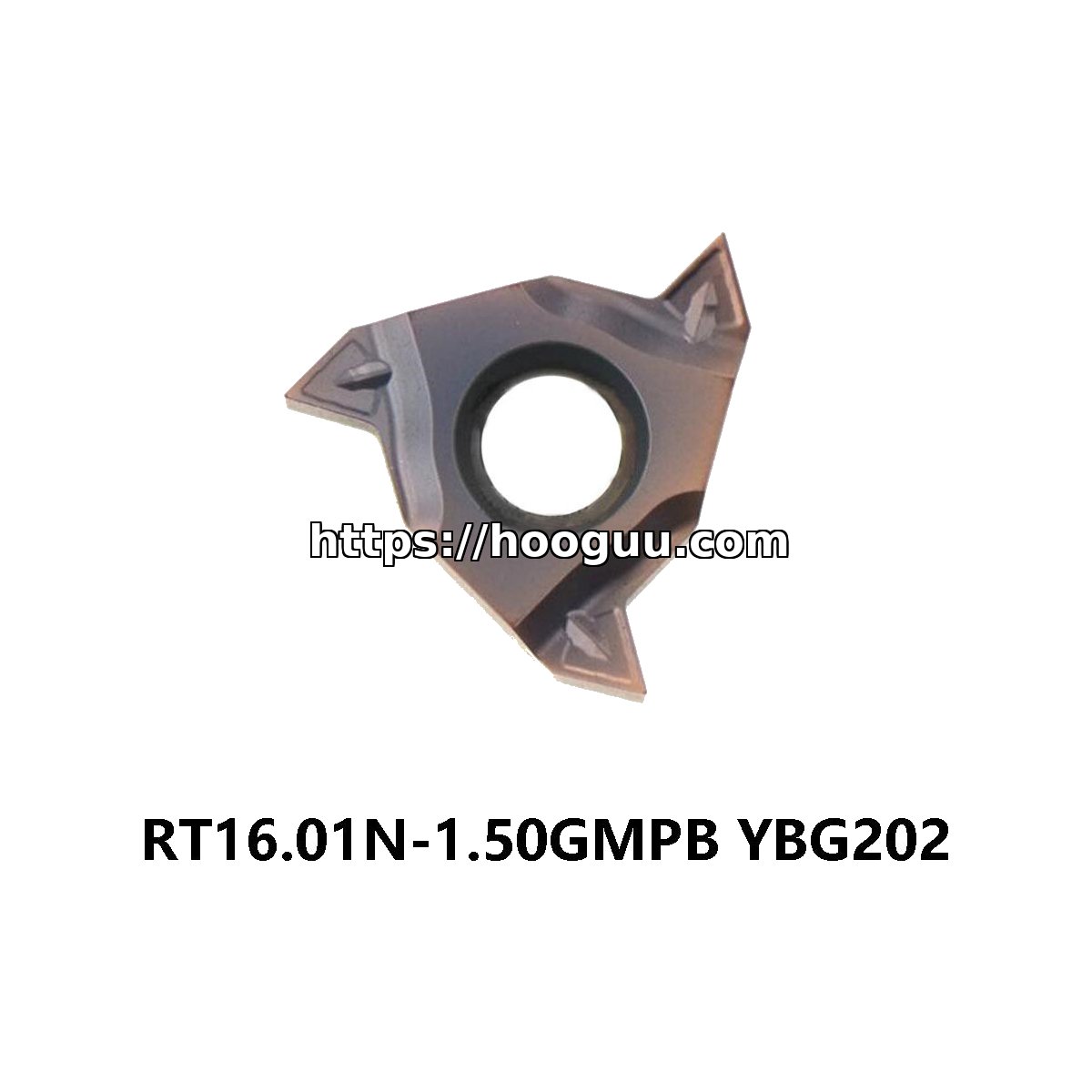Original ZCC-CT RT16.01N-1.50GMPB YBG202 Carbide Insert - Round | Steel (10 PCS)