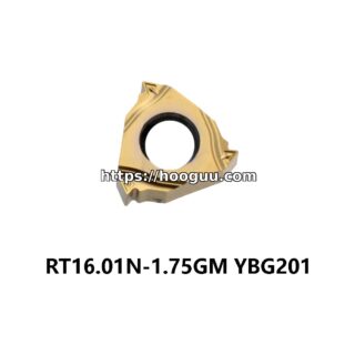 Original ZCC-CT RT16.01N-1.75GM YBG201 Carbide Insert - Round | Steel, Stainless Steel (10 PCS)
