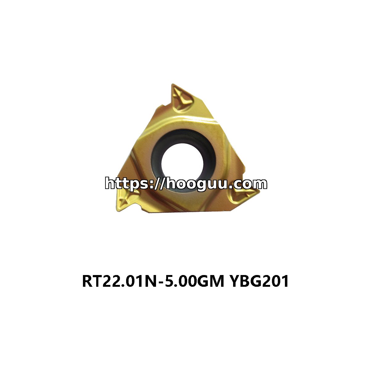 Original ZCC-CT RT22.01N-5.00GM YBG201 Carbide Insert - Round (10 PCS) - Image 2