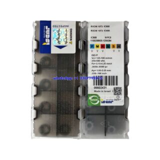 Original Iscar IC908 IC908 Carbide Turning Insert | Heat-Resistant Alloys (10 PCS) RXCW 10T3 RXCW 10T3 IC908