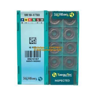 Original TaeguTec 1604-M TT9030 Carbide Insert (10 PCS) RXMX RXMX 1604-M TT9030