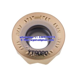 Original TaeguTec RYMX1606-ML TT9080 Carbide Insert - Round | Stainless Steel & More (10 PCS)