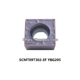 Original ZCC-CT SCMT09T302-EF YBG205 Carbide Turning Insert - Square | Steel, Cast Iron, Titanium (10 PCS)