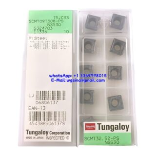 Original Tungaloy SCMT09T308-PS NS530 Carbide Insert - Square (10 PCS)