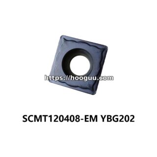Original ZCC-CT SCMT120408-EM YBG202 Carbide Turning Insert - Square | Steel & More (10 PCS)