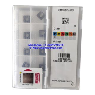 Original Tungaloy SDMB26152 AH120 Carbide Insert - Square | Hardened Steel (10 PCS)