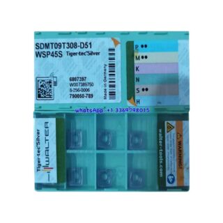 Original Walter SDMT09T308-D51 Carbide Turning Insert - Square (10 PCS) WSP45S SDMT09T308-D51 WSP45S