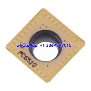 Original Korloy SDXT130508R-MM PC6510 Carbide Turning Insert - Square | Steel, Cast Iron, Aluminum (10 PCS)