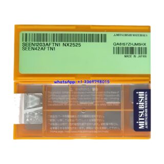 Original Mitsubishi SEEN1203AFTN1 NX2525 Carbide Insert – Square | Steel (10 PCS)